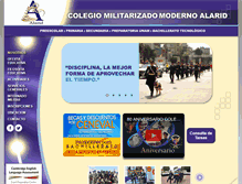 Tablet Screenshot of colegioalarid.com
